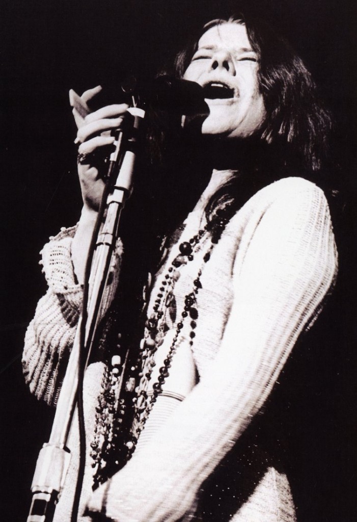 Janis Joplin singing