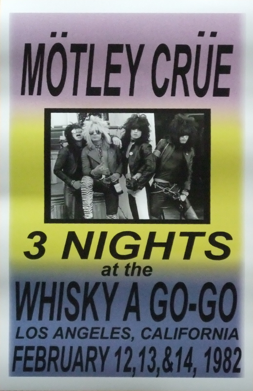 The World Famous Whisky a Go Go – Part 4 ( Mötley Crüe,1981