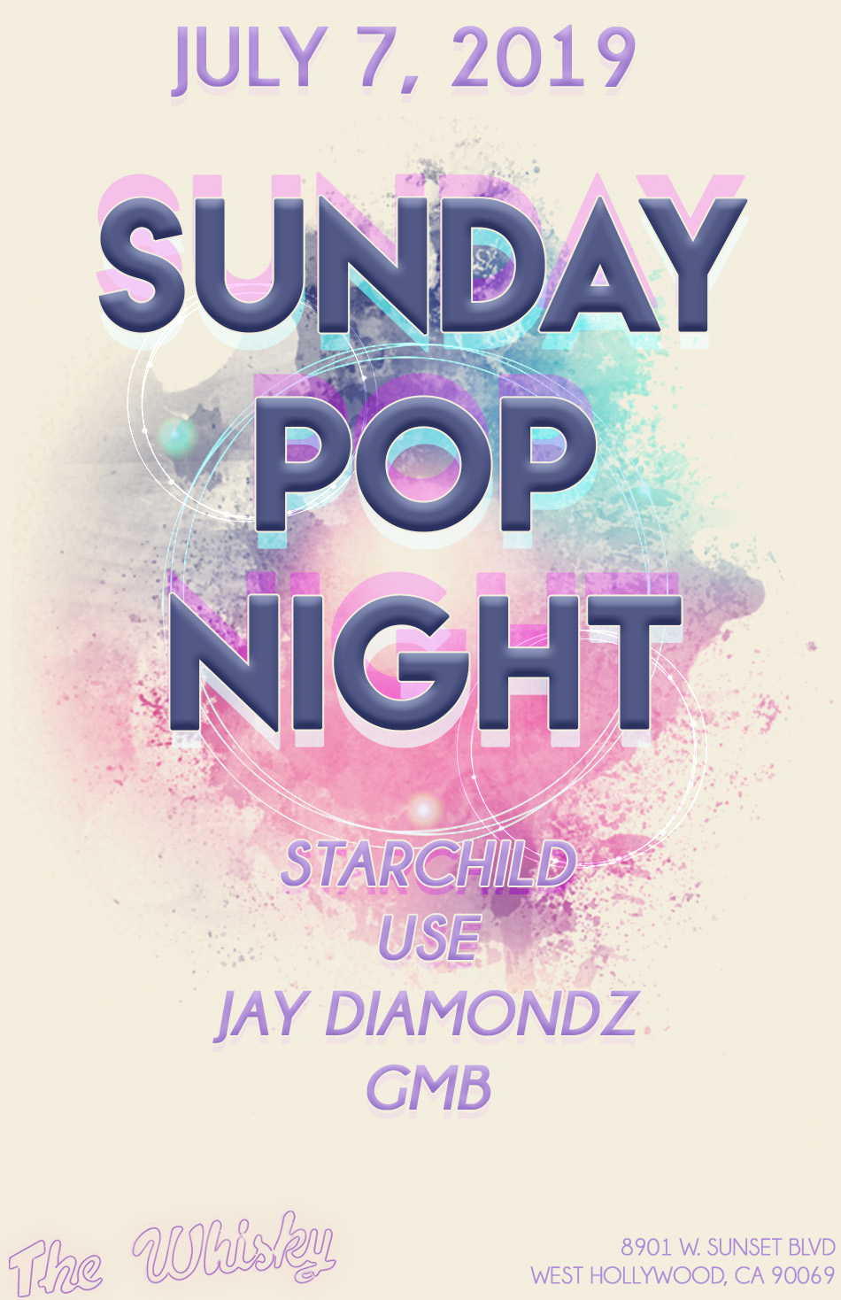 POP NIGHT: GMB, Jay Diamondz, USE, Starchild