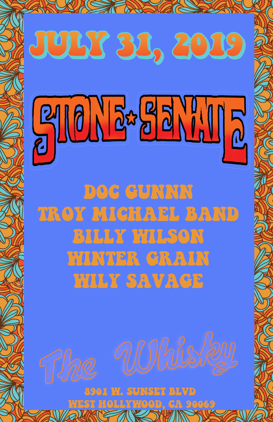 Stone Senate, Doc Gunnn, Wily Saváge, Industry Standards, Billy Wilson, Winter Grain