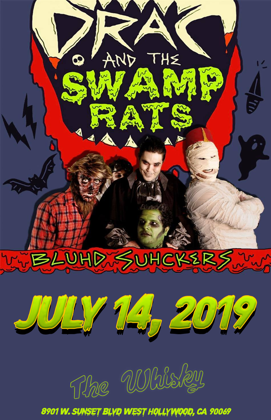 Drac and the Swamp Rats, Myke Anthony, Delta 89