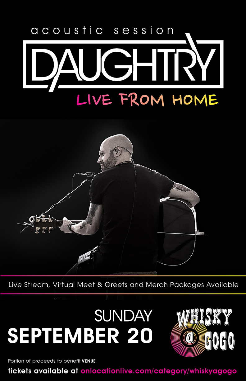 Daughtry ACOUSTIC (LIVE STREAM)