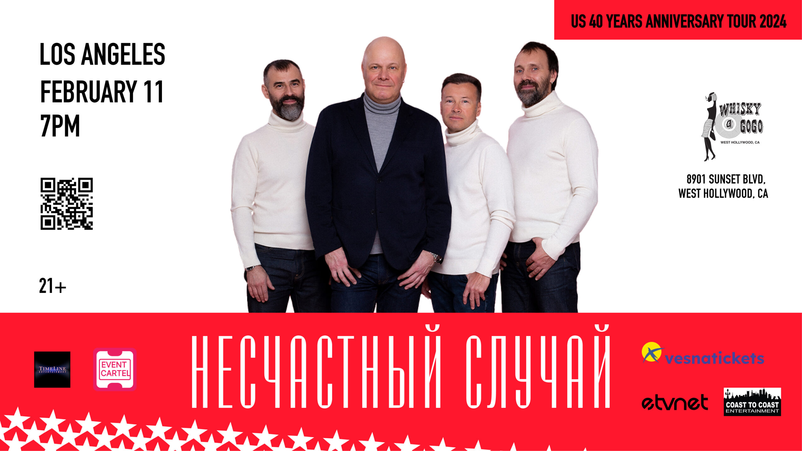 Coast to Coast and TimeLine Entertainment present: 