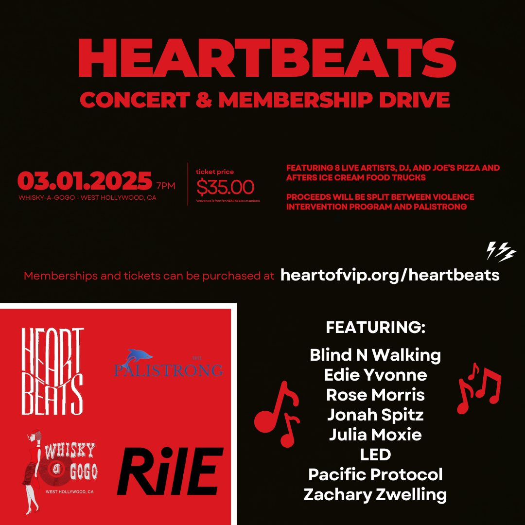 HEARTBEATS CONCERT & MEMBERSHIP DRIVE 