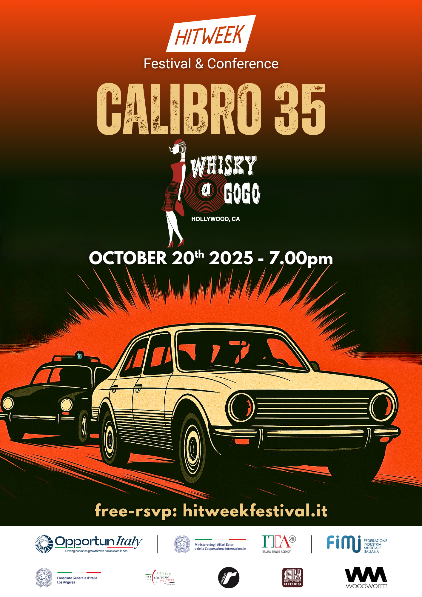 HITWEEK FESTIVAL & CONFERENCE: CALIBRO 35