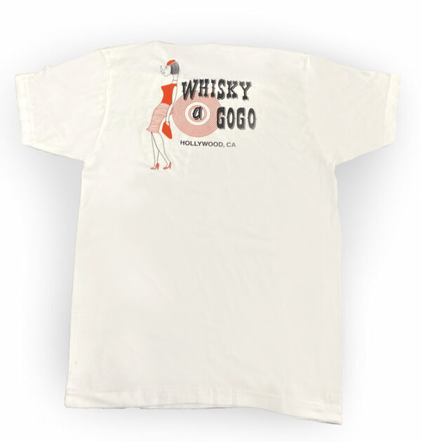 Whisky a Go-Go Vintage T-Shirt White Back