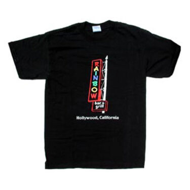 The Rainbow Bar and Grill Tee Black