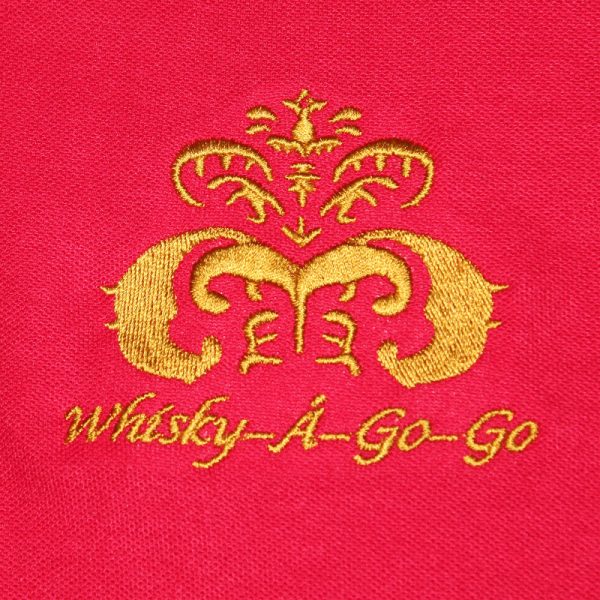 Whisky A Go Go Embroidered Polo Shirt