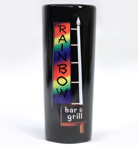 The Rainbow Bar and Grill Shot Glass w/ Logo