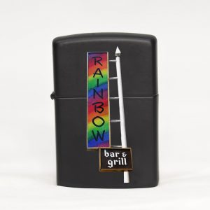 The Rainbow Bar and Grill Zippo Lighter w/ Logo