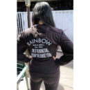 Rainbow Bar & Grill – LIMITED EDITION Black Women’s Beach Hooded w/ Zipper – “Home of the Moving Stars Rockin’ the Sunset Strip”