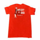 Whisky Vintage T-Shirt Red Back