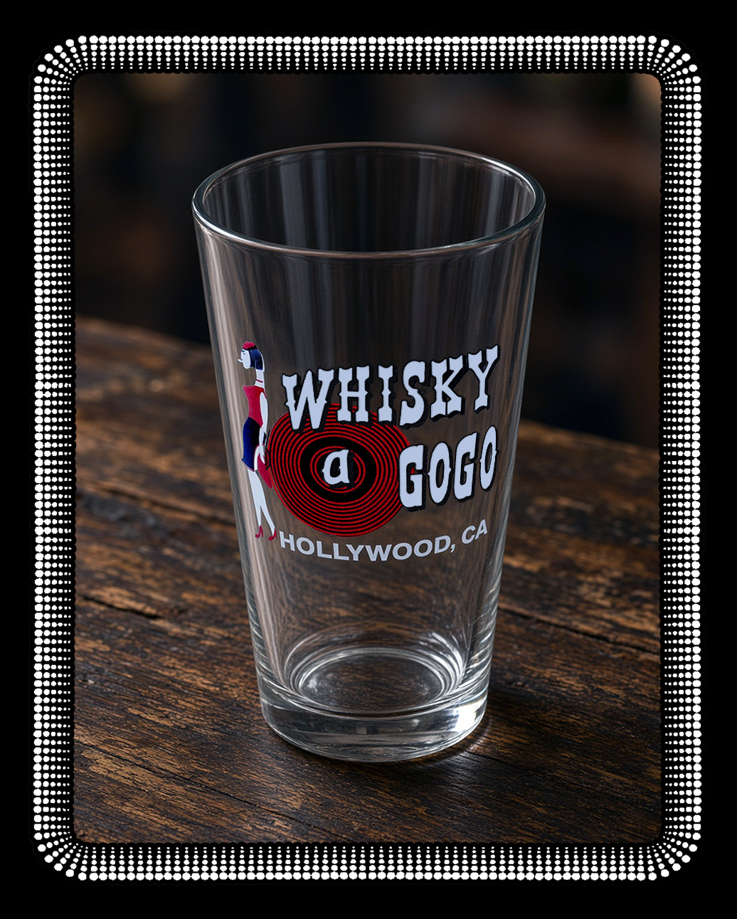 Whisky Pint Glass