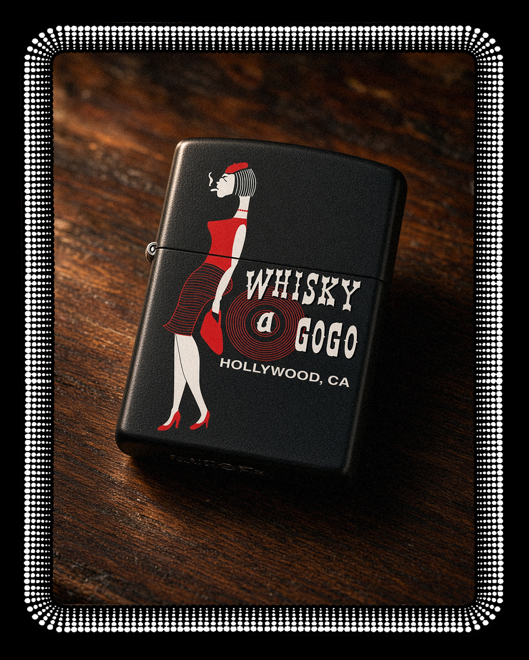 Whisky Zippo w/ Vintage Logo